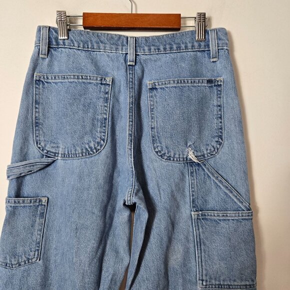 Aritzia Sunday Best Women's Size 25 The Carpenter Baggie Straight Leg Jeans - Picture 5 of 11